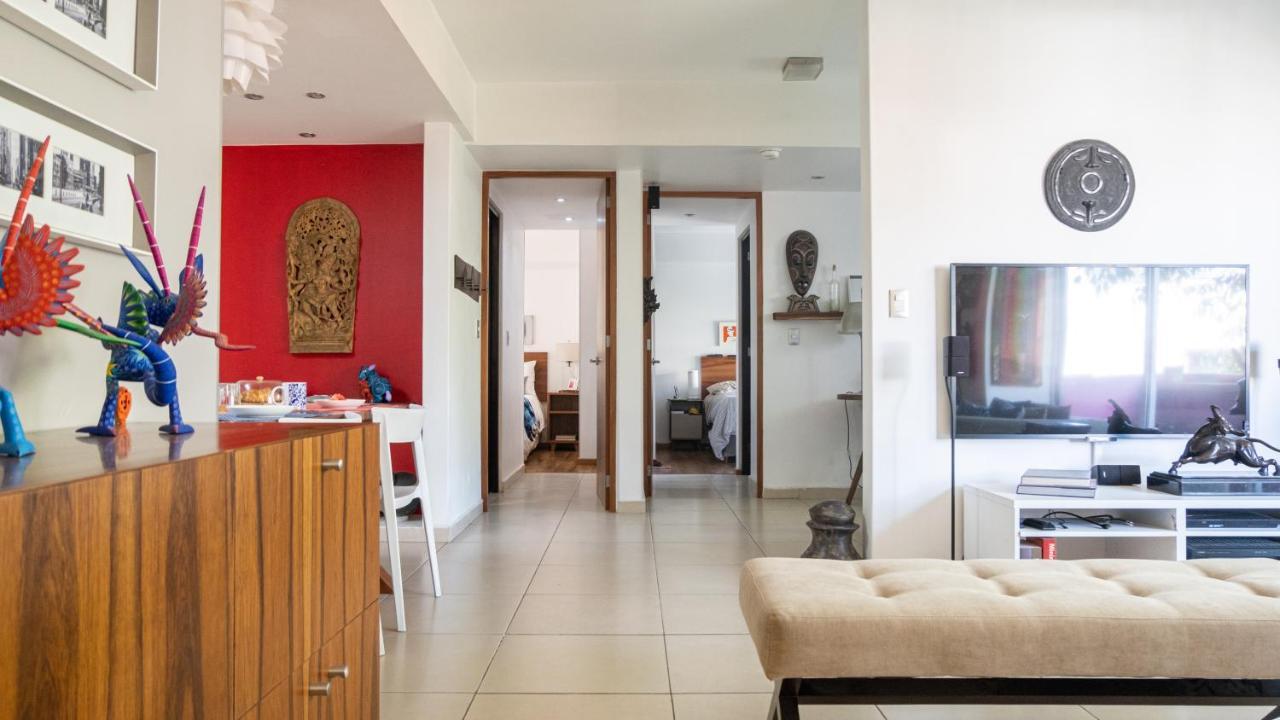 Habitacion Privada Para Disfrutar En La Ciudad De Mexico Ngoại thất bức ảnh